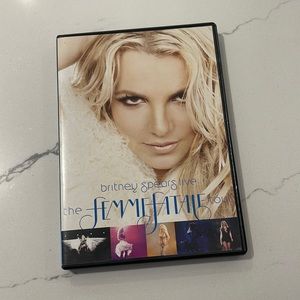 Britney Spears The Femme Fatale tour dvd like new vintage y2k music